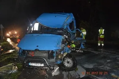 В Словакии микроавтобус с украинцами попал в ДТП, есть погибший
