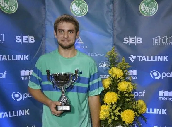 Украинец Милокостов получил два титула победителя на теннисном турнире в Эстонии