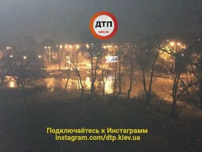В Киеве произошел масштабный прорыв теплотрассы