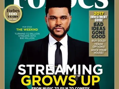 The Weeknd очолили список найбільш високооплачуваних молодих зірок