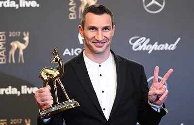 Кличко-молодший став лауреатом німецької премії "Bambi-2017"