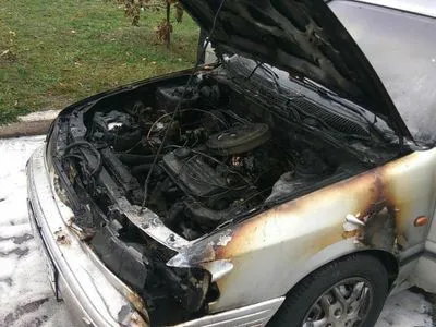 У Кропивницькому на ходу загорілась автівка