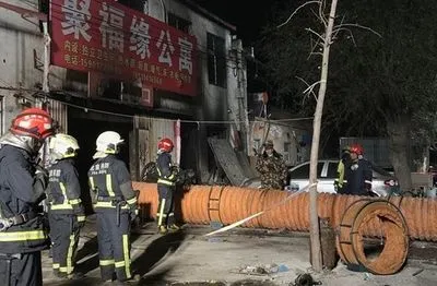 В пригороде Пекина по меньшей мере 19 человек погибли из-за пожара