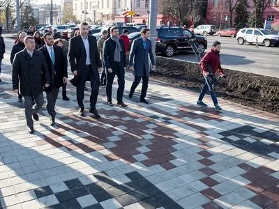 Кличко: вул. Володимирську за планом завершать ремонтувати у травні-червні 2018 року