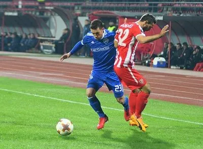 Динамо зазнало мінімальної поразки від Скендербеу