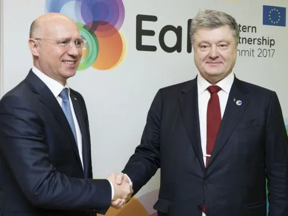 Президент Украины встретился с Премьер-министром Молдовы