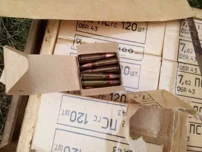 В Херсонской области СБУ обнаружила тайник с боеприпасами