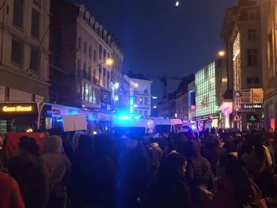 Полиция задержала 70 человек в ходе погромов в центре Брюсселя