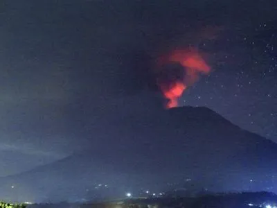 Вулкану Агунг на Балі присвоїли найвищий рівень небезпеки