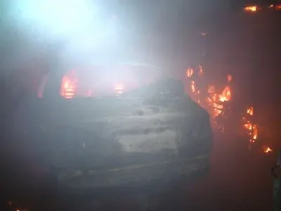 В Харькове горели гаражи, есть пострадавшие