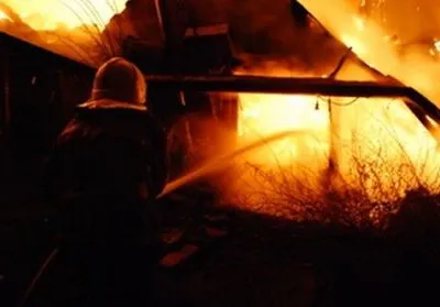 Ресторан загорелся под Киевом