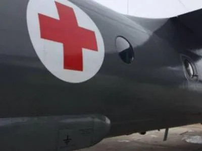 Двух тяжелораненых военнослужащих эвакуировали в Днепр вертолетом
