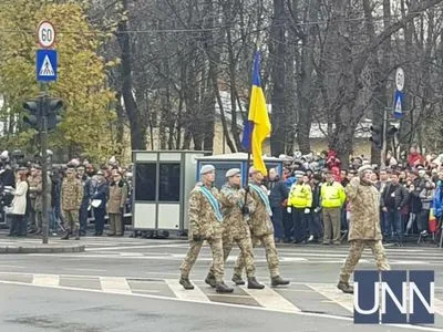 Украинские военные приняли участие в параде в Румынии