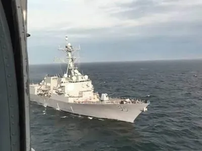 ВМС ВСУ провели в Черном море совместные тренировки с американским эсминцем
