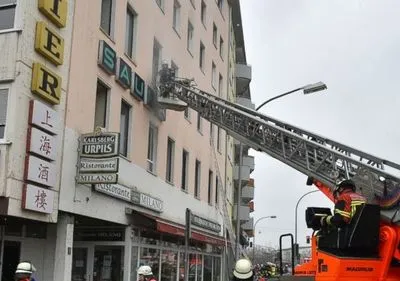 В Германии в результате пожара 4 человека погибли, еще 23 пострадали