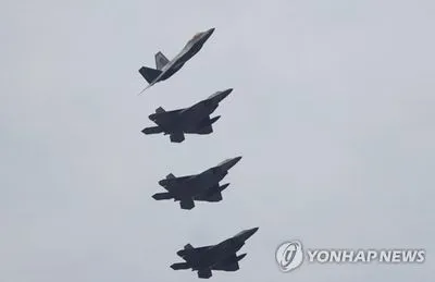 США перекинули до Південної Кореї винищувачі п'ятого покоління