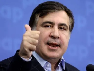 Саакашвили вышел из автомобиля