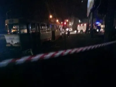 В Одессе загорелся трамвай: пострадали 7 пассажиров