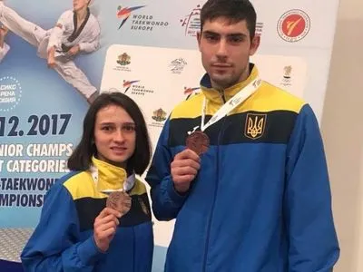 Українці вибороли кілька медалей на ЧЄ з тхеквондо