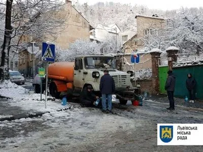 Аварию на водопроводе во Львовской области ликвидировали