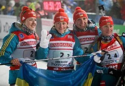Украина получила серебряную медаль на этапе Кубка мира по биатлону в Австрии