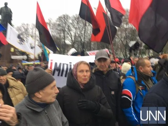 Охрану порядка в Киеве на марше сторонников Саакашвили обеспечивают около тысячи правоохранителей