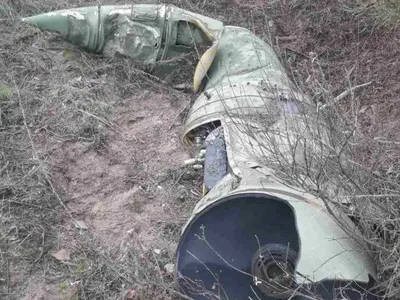 Остатки ракеты комплекса "Точка-У" нашли в лесу Луганской области