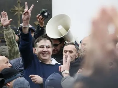 Саакашвили заявил о прекращении своих акций на новогодние праздники