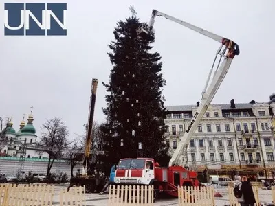 В Киеве сегодня откроют главную елку страны