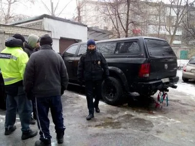 В Харькове взорвали автомобиль правоохранителя