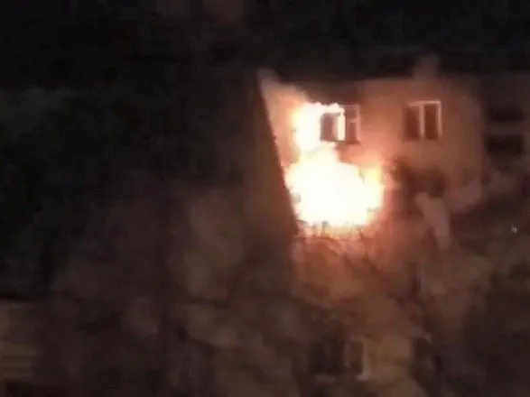 В одном из жилых домов Львова вспыхнул пожар