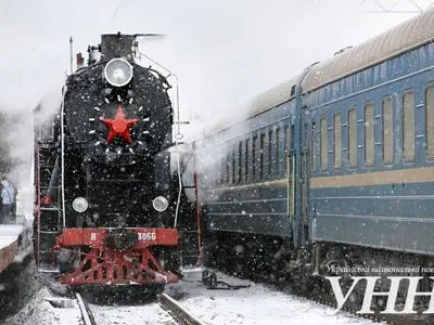 В Киеве во время новогодних праздников будет курсировать ретропоезд