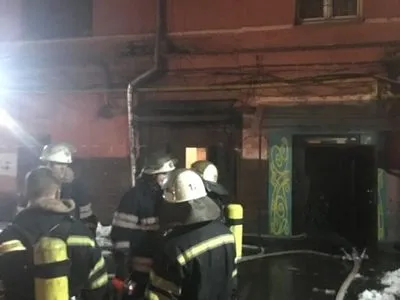 В центре Киева горел салон красоты