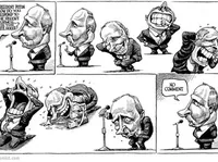 The Economist опублікувало топ-10 карикатур 2017 року