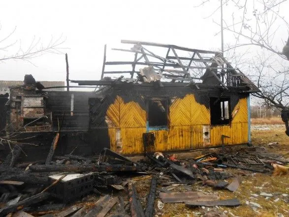 В Житомирской области во время пожара погиб мужчина