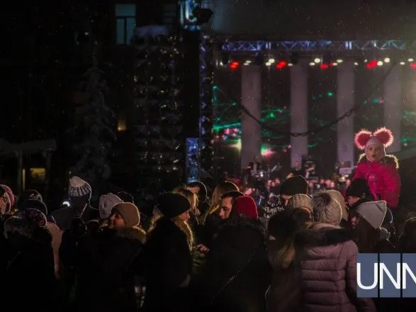 Полиция не зафиксировала грубых нарушений во время празднования Нового года в Киеве