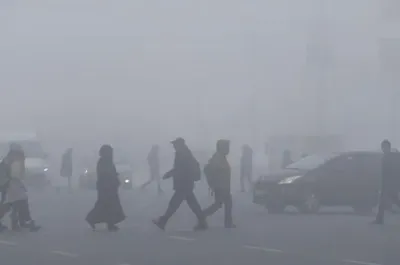 Київ у найближчу годину накриє туман