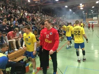Гандбольная сборная Украины победила в спарринге немецкий клуб