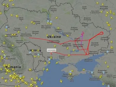 В небе над Украиной зафиксировали полет американского беспилотника