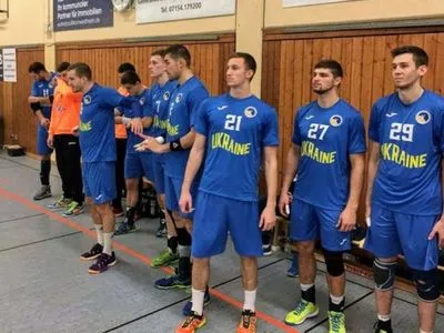 Гандболисты сборной Украины одержали победу во втором спарринге в Германии