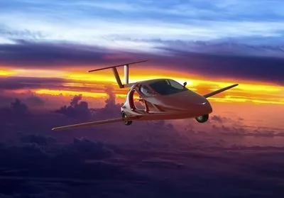 Изобретен первый в мире летающий спортивный автомобиль