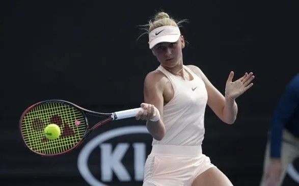 Тенісистка Костюк виграла перший матч на дорослому турнірі Великого шолому