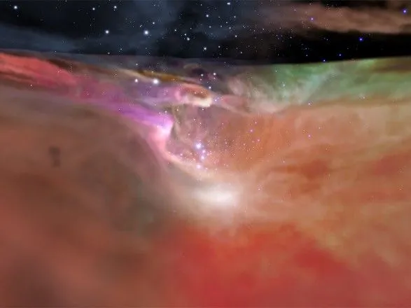 У NASA створили 3D подорожі через туманність Оріона