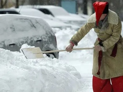 Киев в четверг засыплет мокрым снегом