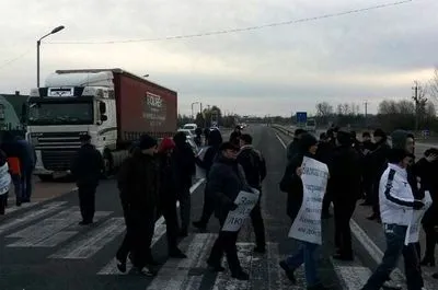 По факту блокирования дороги "Львов-Краковец" открыто уголовное производство