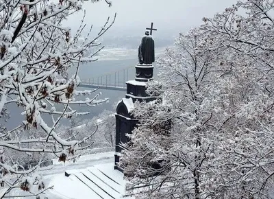 КГГА: сегодня в столице умеренный снег