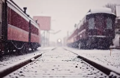 Снегопады не повлияли на движение поездов