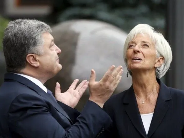 Лагард і Порошенко планують зустрітися у Давосі - МВФ