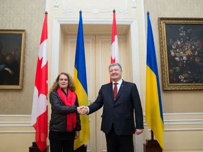 Порошенко: с Канадой согласованы приоритетные направления для поддержки Украины в G7