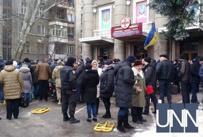 В Одесі попрощалися із загиблим під час перестрілки поліцейським